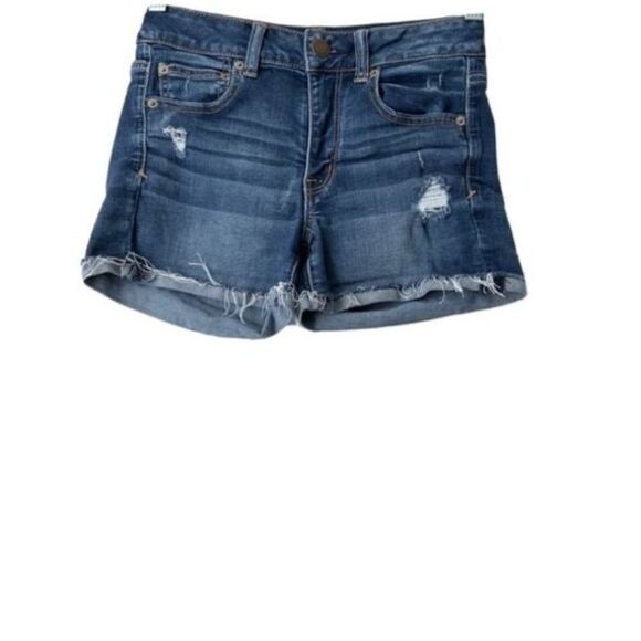 American Eagle Outfitters Hi-Rise Shortie 4 - Picture 1 of 6